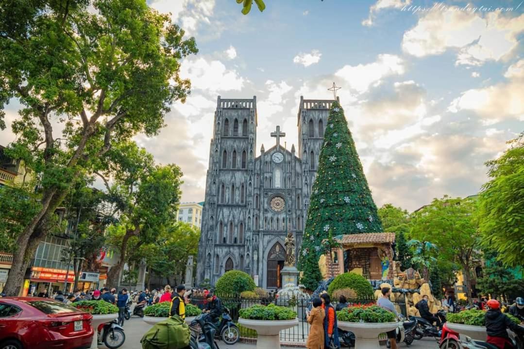 Tropical Land Little Hanoi Homestay ภายนอก รูปภาพ